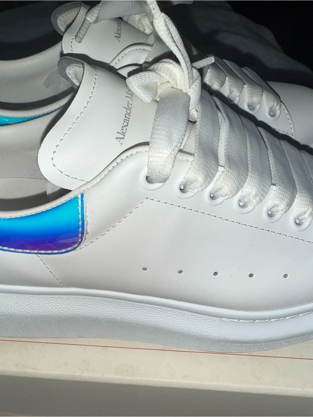 Alexander McQueen sleek white